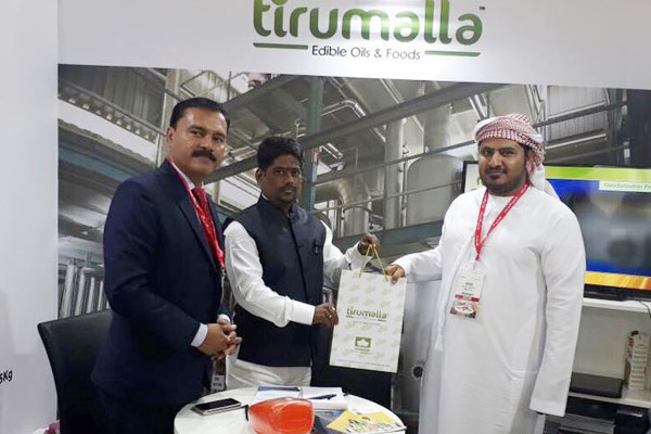 Tirumalla Oil participating at Gulfood Exhibition 2018